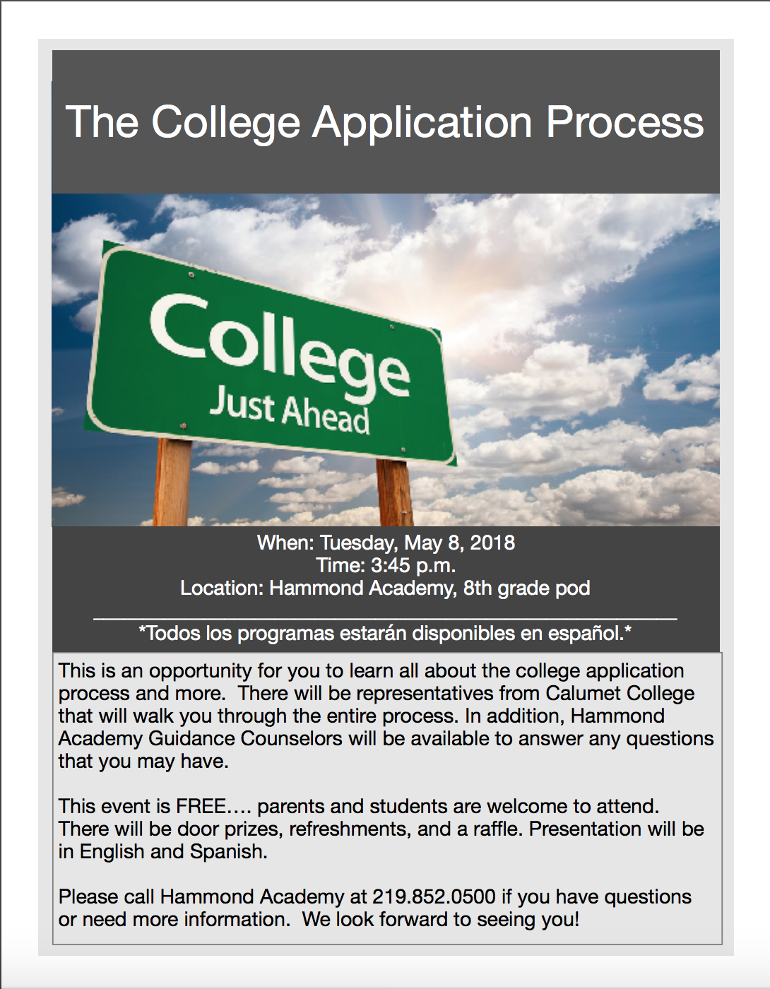 College Application Process